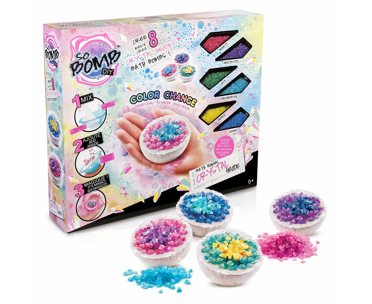 Canal Toys SO BOMB BBD 019 So DIY So Bomb Bath Bomb Crystal Kit