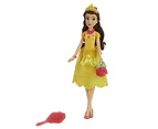 Disney Princess Style Surprise Belle Fashion Doll with 10 Fashions and Accessories, Hidden Surprises Toy for Girls 3 Years Old and Up