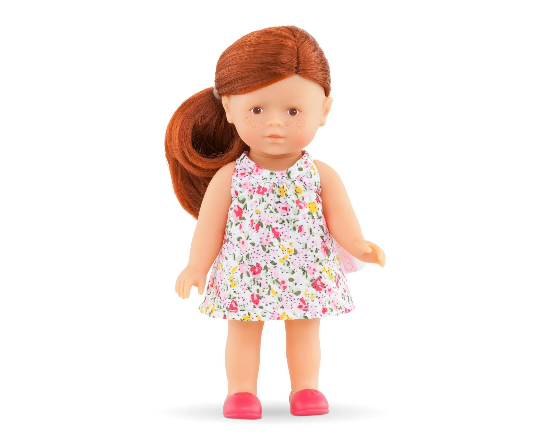 Corolle 9000240030 Mini Corolline Ruby Red Haired French Doll with Charm and Vanilla Fragrance 20 cm