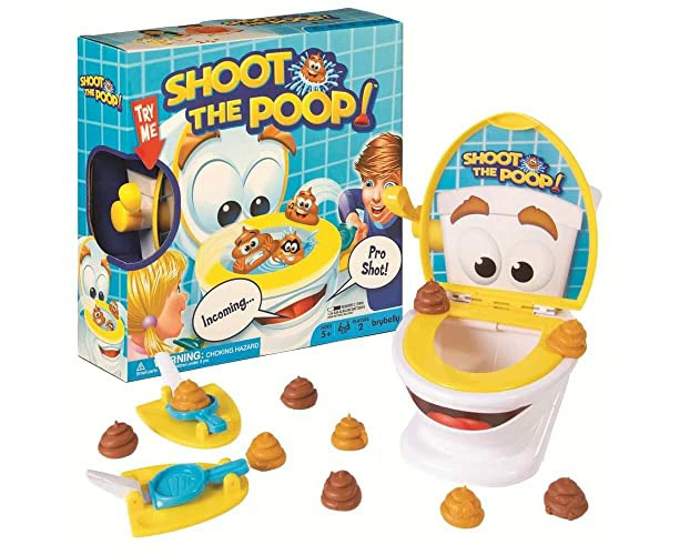 Shoot the Poop HTT00000 Electronic Game, Multi Colour