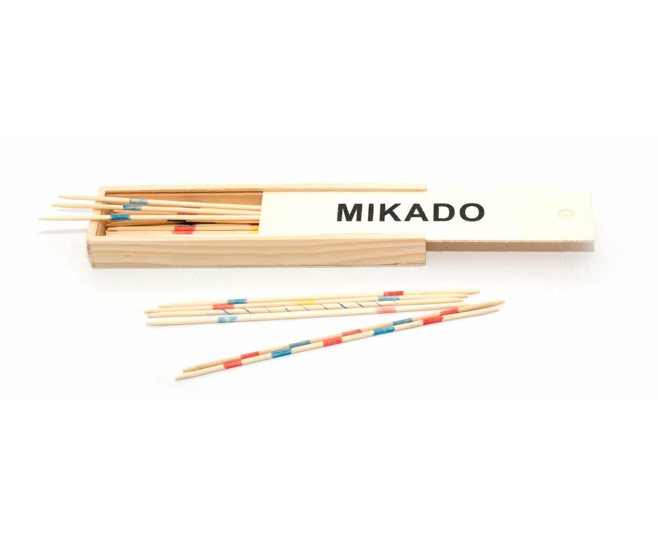 Jeujura JeujuraJ64225 Mikado Game in Wooden Case, Multi-Color