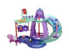 Enchantimals Ultimate Water Park Playset (11.5-in x 17-in) with Shayda Sea Lion Doll, Animal Figures, and Accessories, HCG03