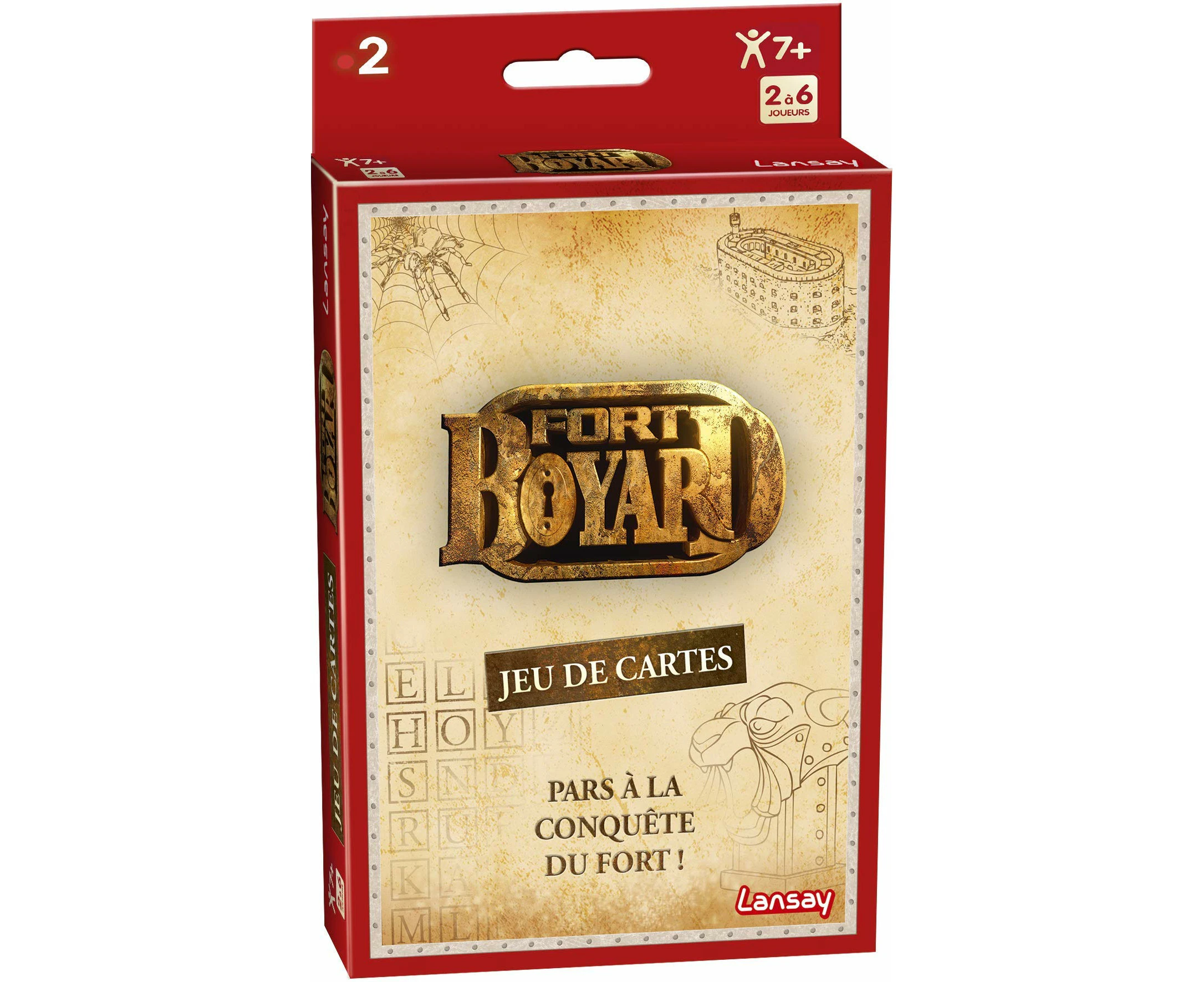 Lansay- Fort Boyard-Card Game, 75122