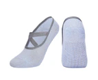 Yoga Socks Non Slip Pilates Massage Ballet Socks with Grip Exercise Cotton Gym