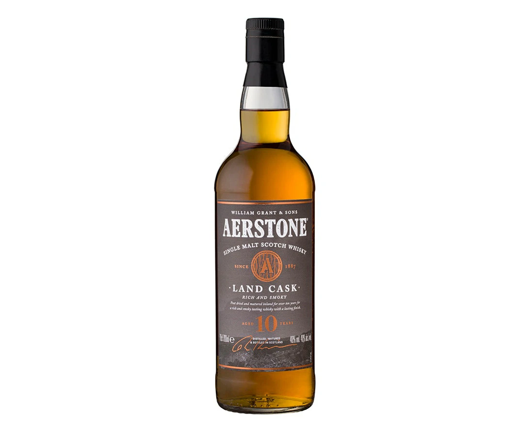 Aerstone Land Cask 10 Year Old Single Malt Scotch Whisky 700mL Bottle