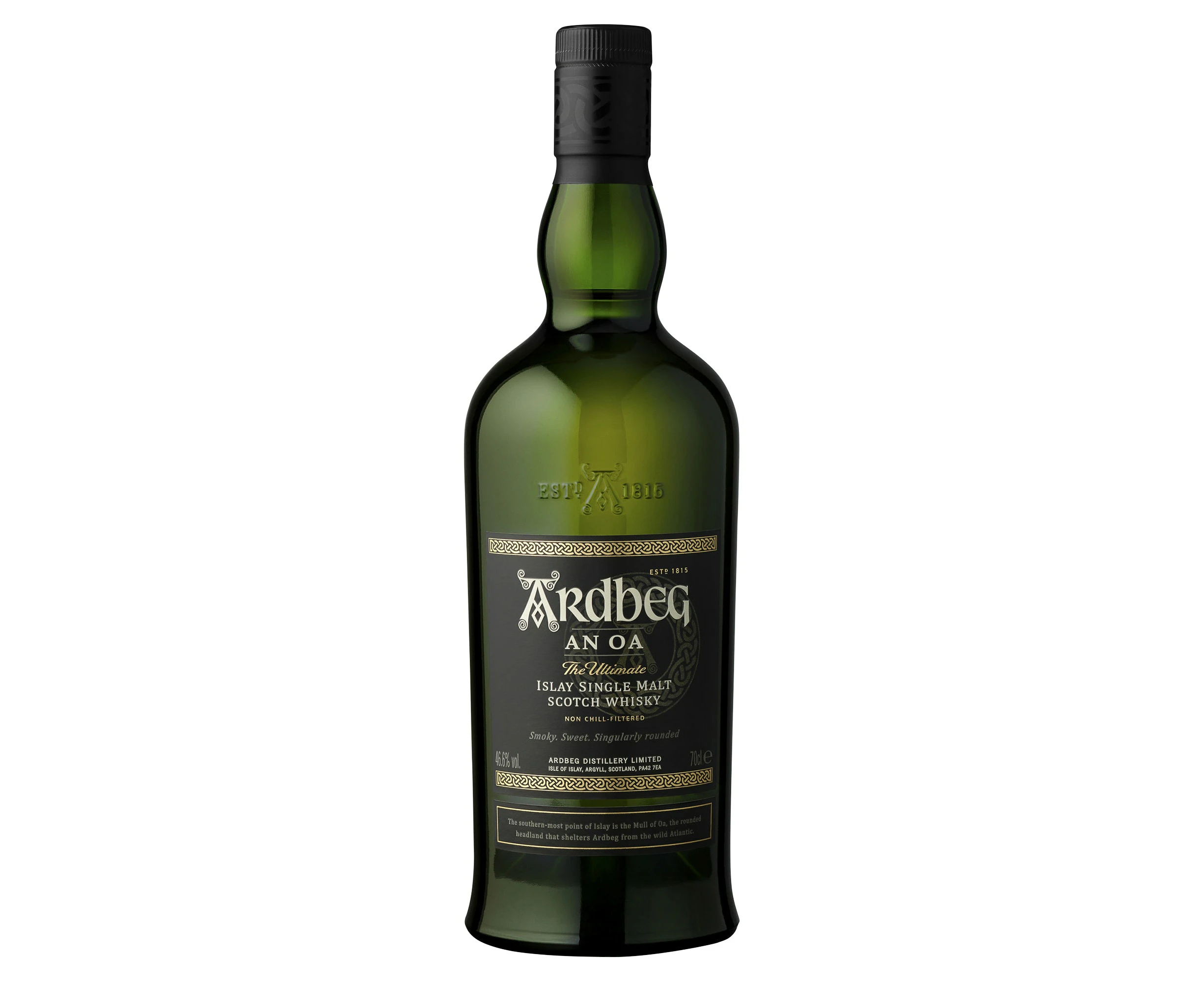 Ardbeg An Oa Single Malt Scotch Whisky 700mL Bottle