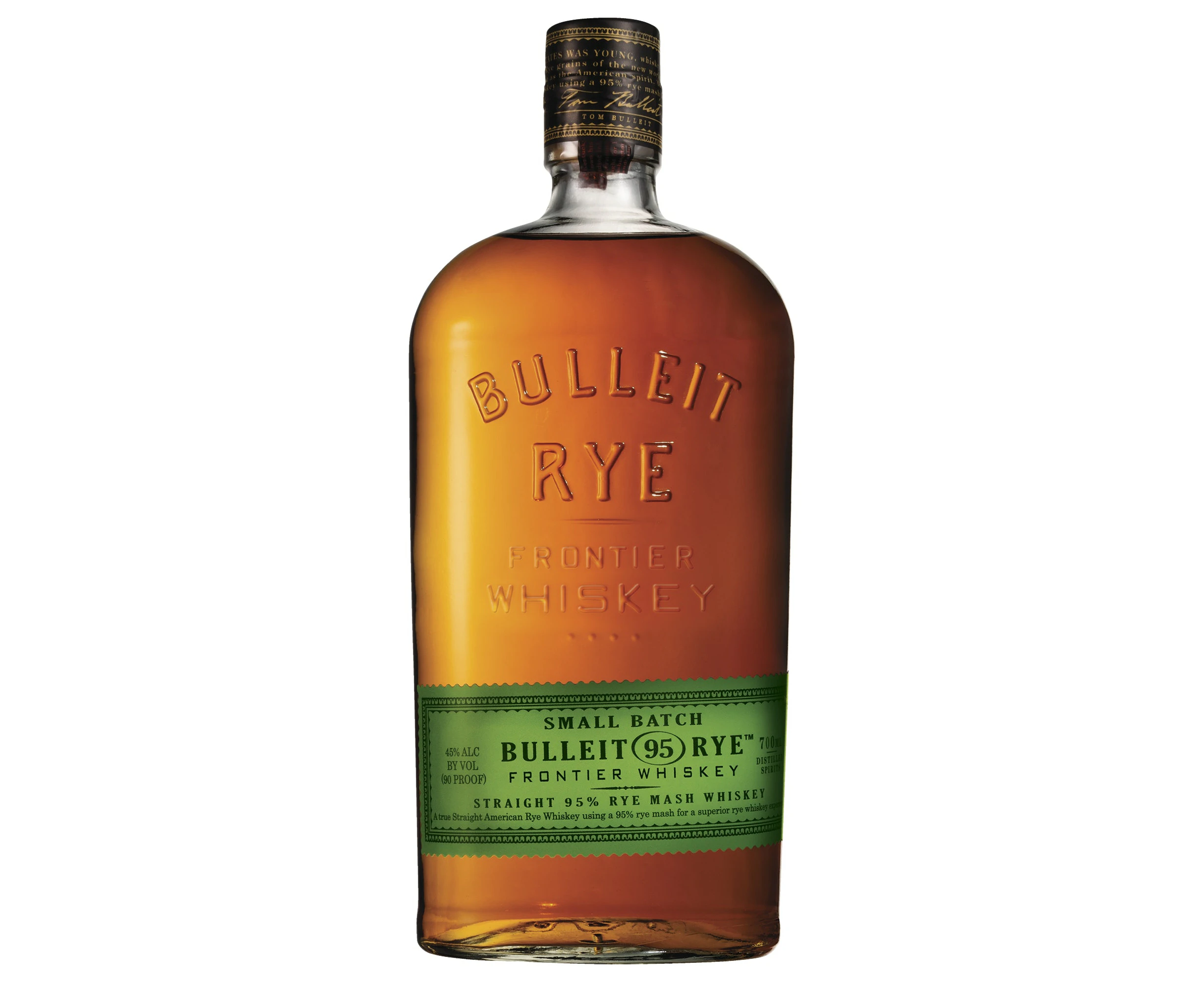 Bulleit Frontier Rye Whiskey 700mL Bottle