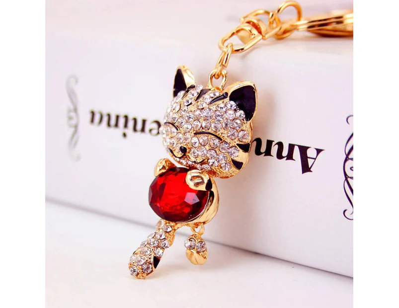 Christmas Keychain Purse Bag Backpack Charm Pendant Keychain Christmas Accessories Gift for Girl Woman Lady