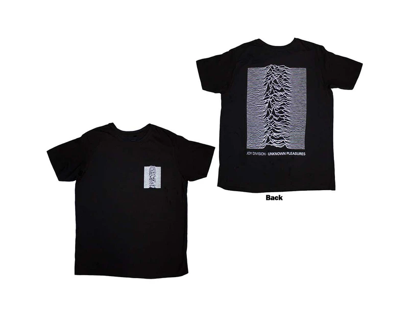 Joy Division | Official Band T-Shirt | Pulsar Pocket Wave (Back Print)