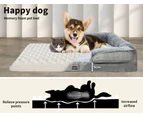 Pawz Memory Foam Pet Sofa Bed Cushion Washable Removable Orthopedic M L XL XXL