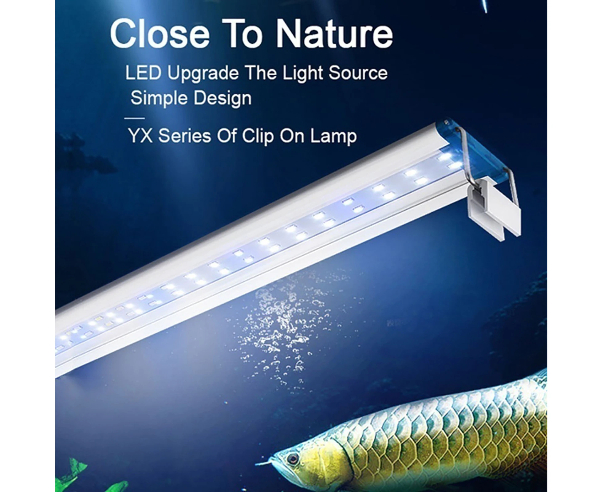 Waterproof High Brightness Fish Tank Aquarium Light-Blue Light*