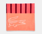 Lacoste Sporty Stripes Beach Towel - Warm