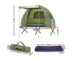 Weisshorn 5-in-1 Camping Tent Cot 1-person Air Mattress Camping Bed