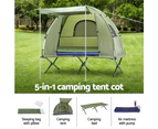 Weisshorn 5-in-1 Camping Tent Cot 1-person Air Mattress Camping Bed