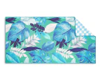 Sheraton Luxury Maison Holiday Tropics Reversible Sand-Free Beach Towel - Teal