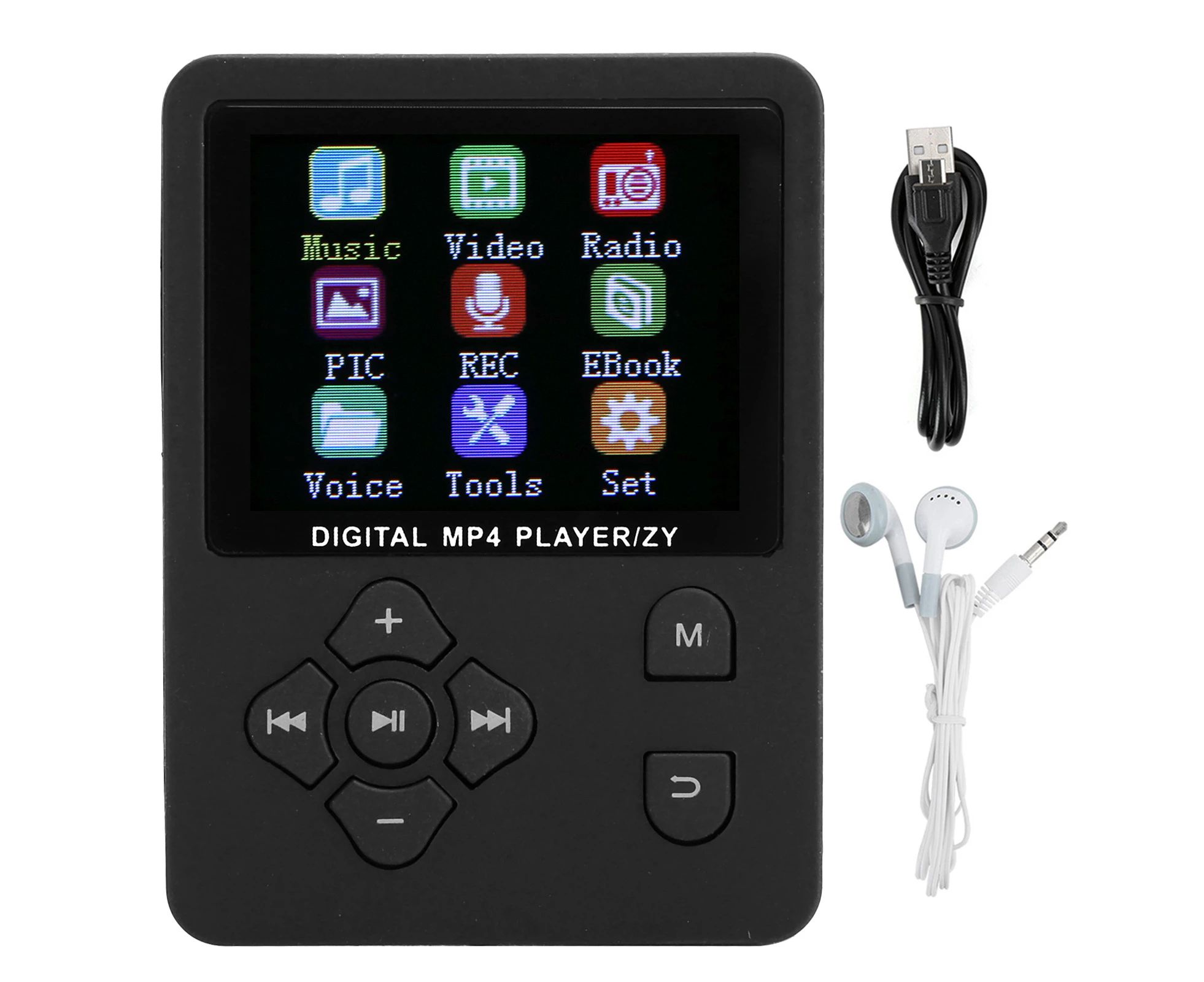 T2 Portable Digital Voice Recorder HiFi MP4 Music Player FM Radio with Card Slot