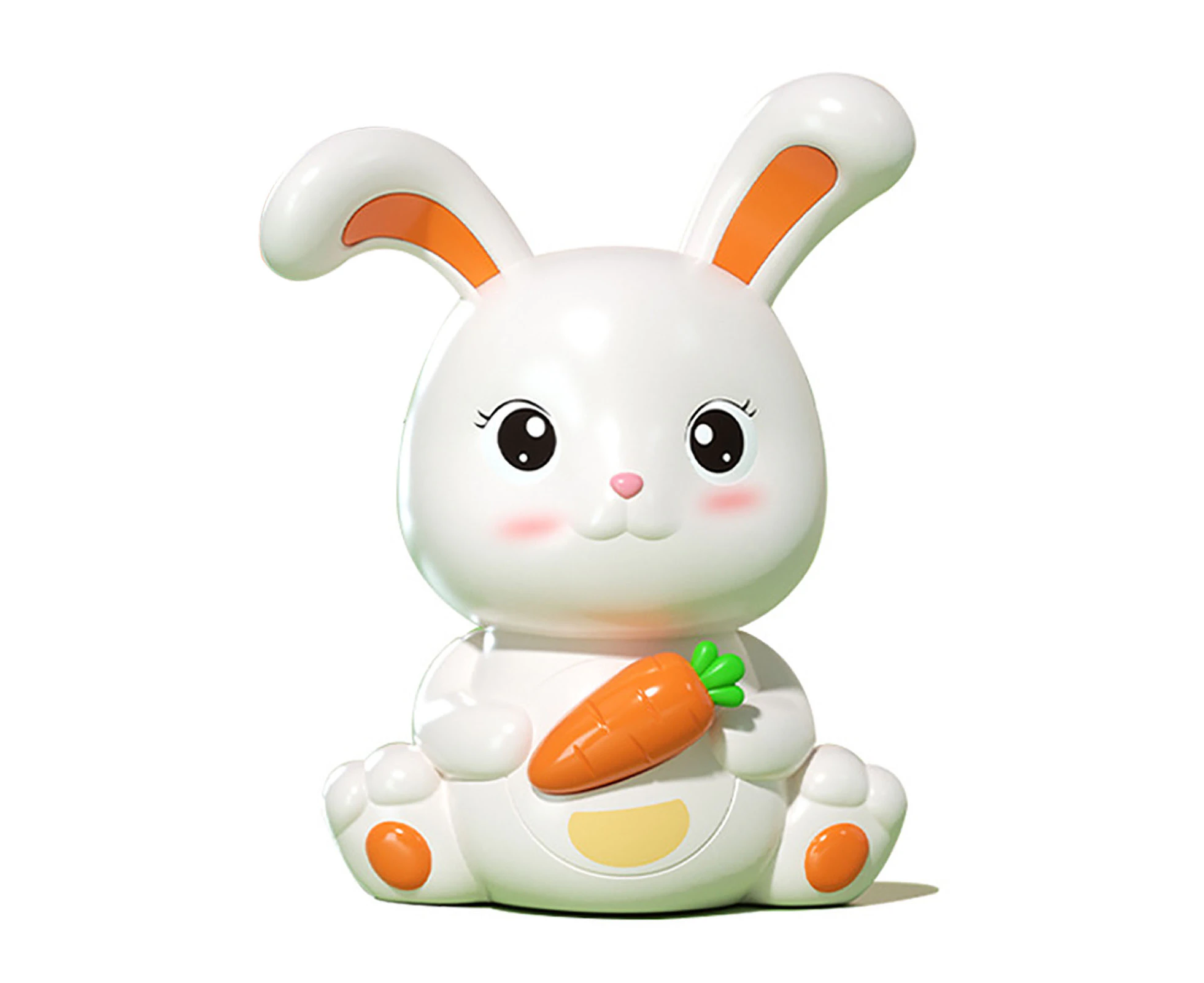 Piggy Bank Plastic Cute Rabbit Shape Fall Prevention Large Capacity Bunny Money Box for Children Gift