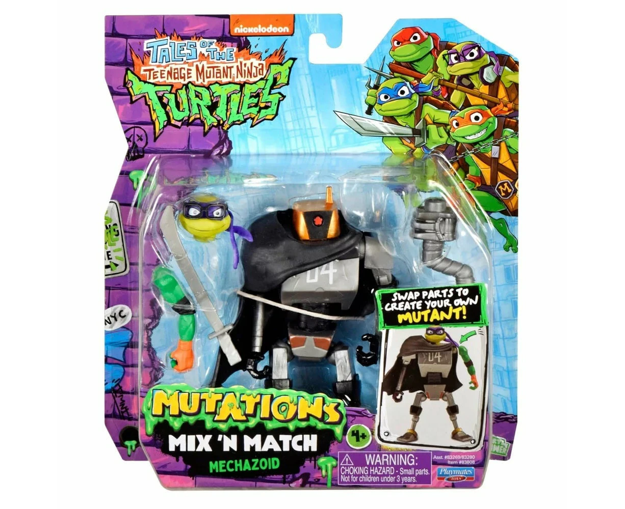 Tales of the Teenage Mutant Ninja Turtles Mutations Mix 'N Match Mechazoid