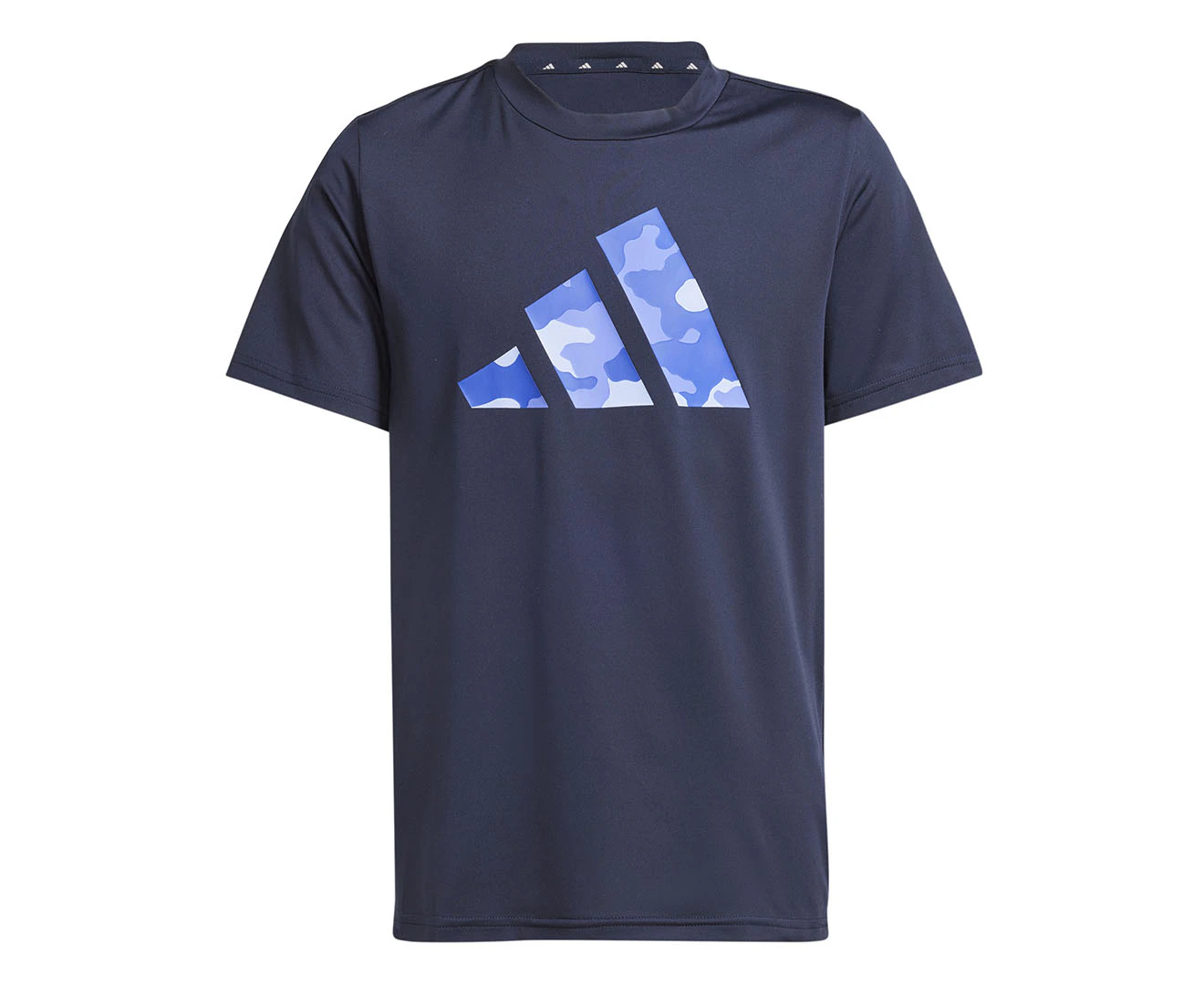 Adidas Youth Boys' Train Essentials Seasonal Print Tee / T-Shirt / Tshirt - Legend Ink