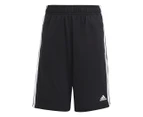 Adidas Youth Essentials 3-Stripes Knit Shorts - Black