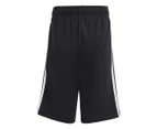 Adidas Youth Essentials 3-Stripes Knit Shorts - Black