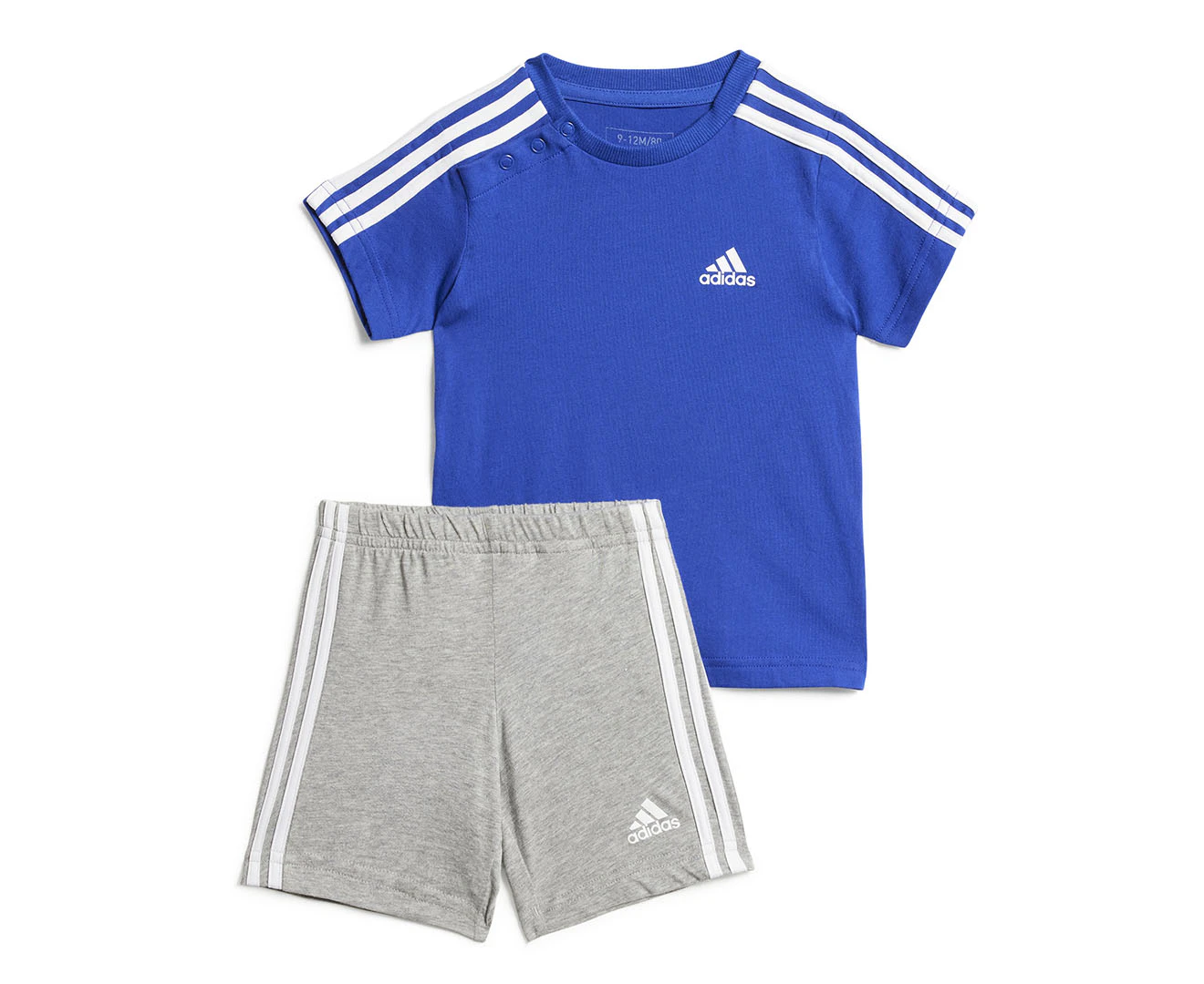 Adidas Baby/Toddler Boys' Essentials Sport 2-Piece Set - Semi Lucid Blue/Grey