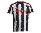 Adidas Youth Tiro Tee / T-Shirt / Tshirt - Black/Chalk White/Bright Red