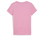 Puma Youth Girls' Essentials+ Logo Tee / T-Shirt / Tshirt - Mauved Out