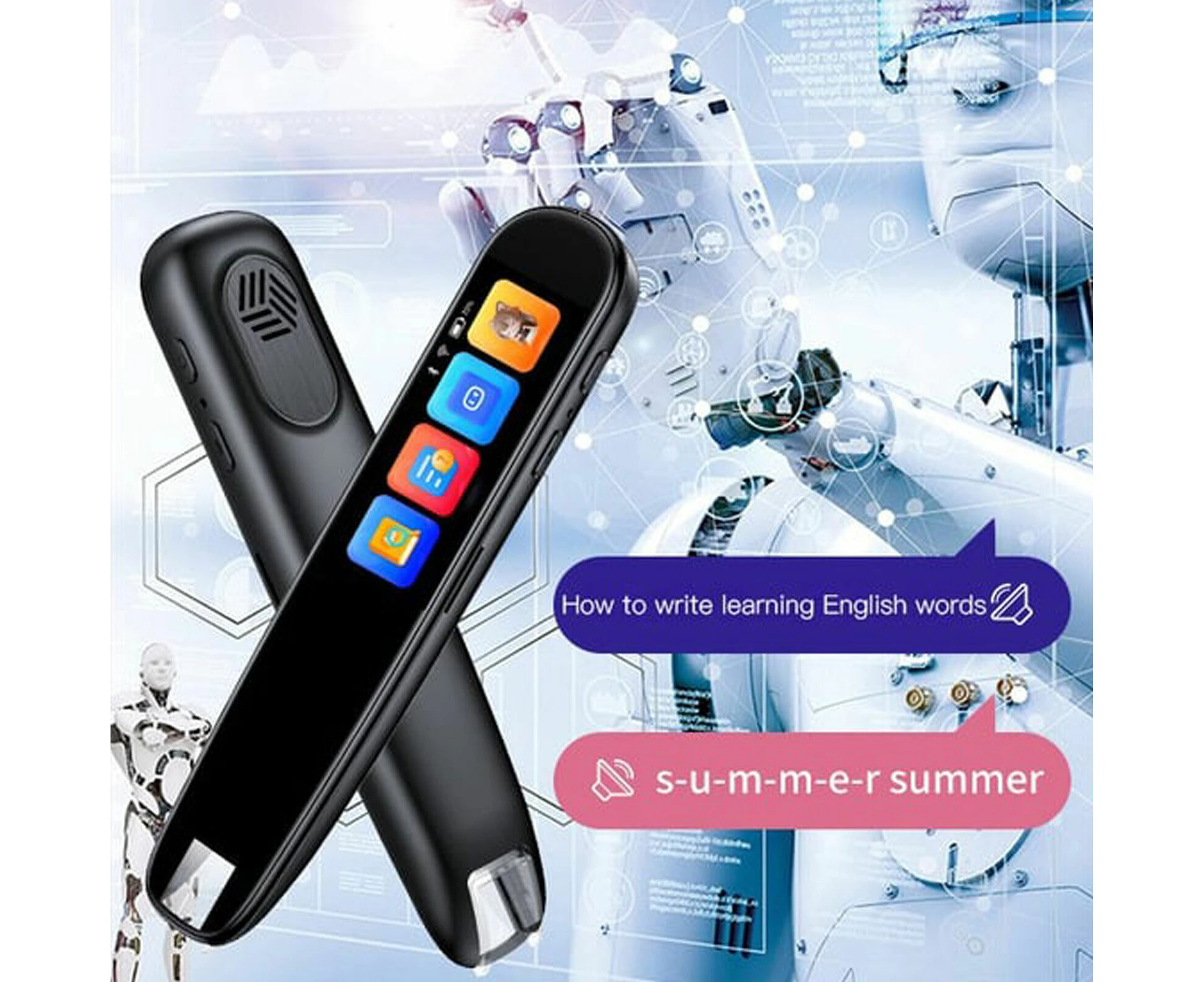 5 In 1 Smart Scan Translation Pen Text Reading Pen 116 Language Translator Device