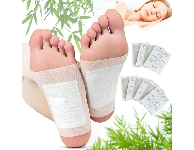 100pcs Detox Foot Pads, Natural Cleansing Foot Pads for Foot Care, Stress Relief