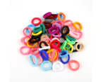 80pcs Baby Hair Bands, Cotton Toddler Hair Bands (2 Colors)