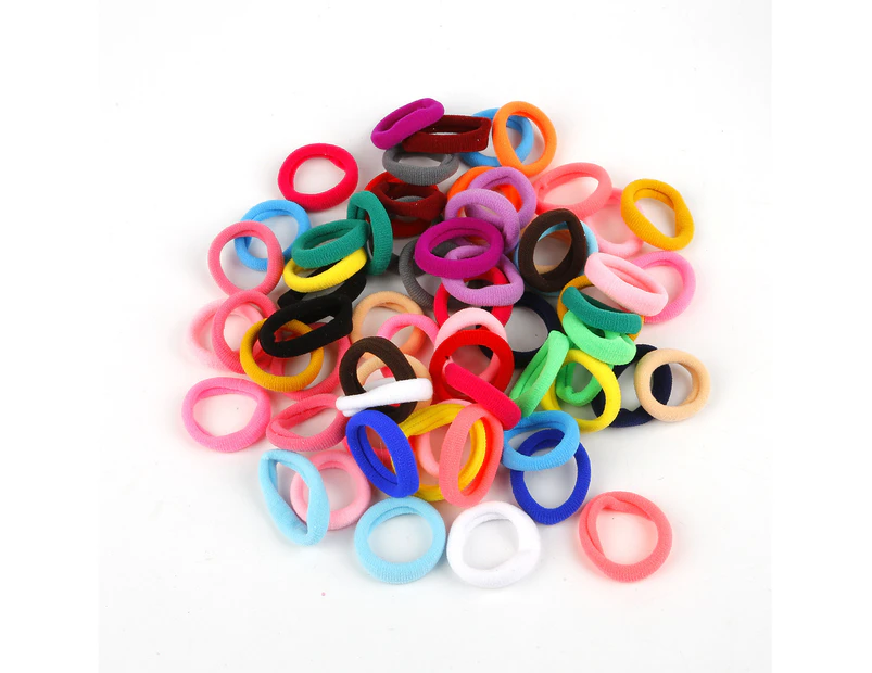 80pcs Baby Hair Bands, Cotton Toddler Hair Bands (2 Colors)