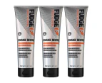 Fudge Damage Rewind Reconstructing Conditioner 250ml 3 Pack