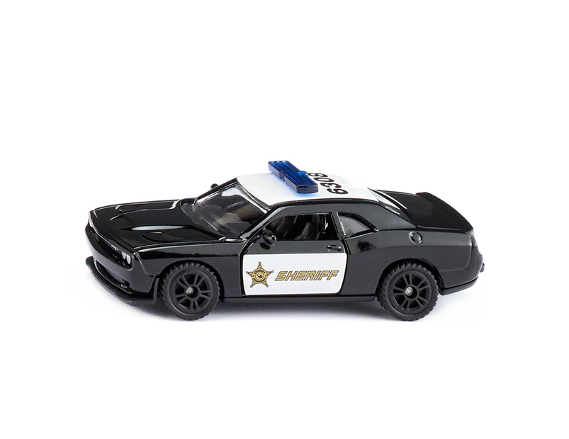 Siku Dodge Challenger SRT County Sheriff Diecast Police Car Model