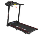 BLACK LORD Treadmill Electric Running Machine Incline Foldable 380mm