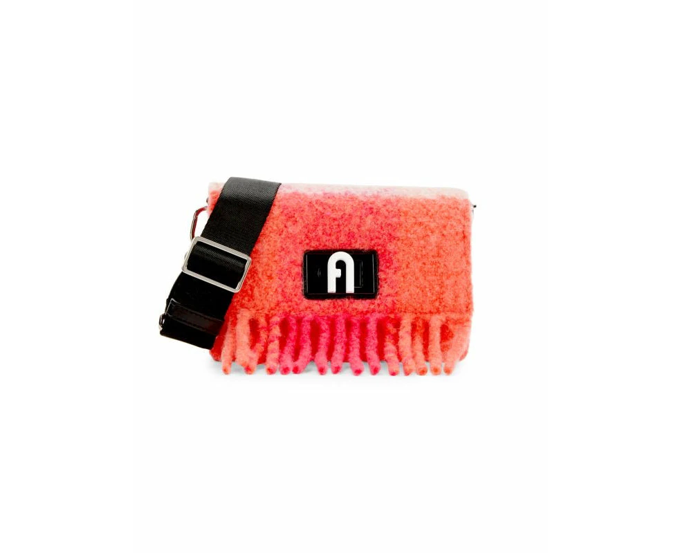 Furla Soft Mini Crossbody - Gomma Effetto Orange