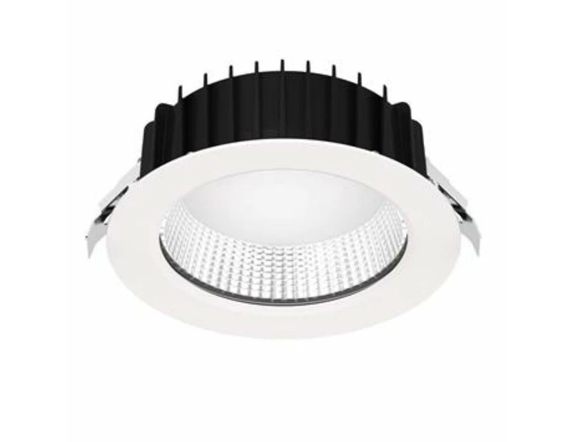 Domus NEO-PRO-REC - 13W/25W/35W LED Tri-Colour Dimmable Recessed Downlight IP65 - White, 35W