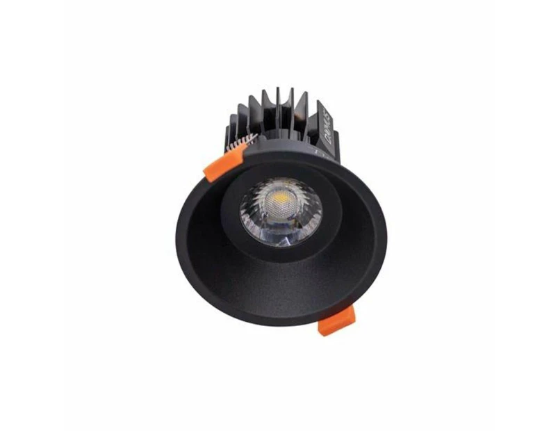 Domus CELL-17-D90 - 17W LED Dimmable D90 Fixed Deepset Downlight - 5000K - Black