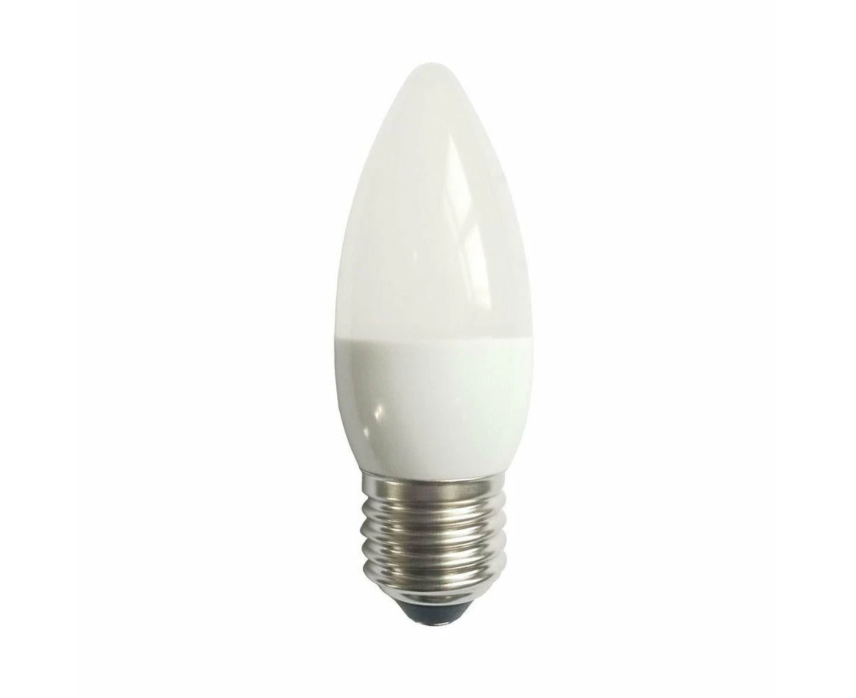 CLA GLOBE-C35 - 3W/4W/6W LED Candle Shape Frosted Globe - B15/B22/E14/E27 - 3W, E27, 3000K