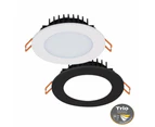 Domus BLISS-10 - 10W LED Tri-Colour Dimmable Flat Face Downlight IP54 - White