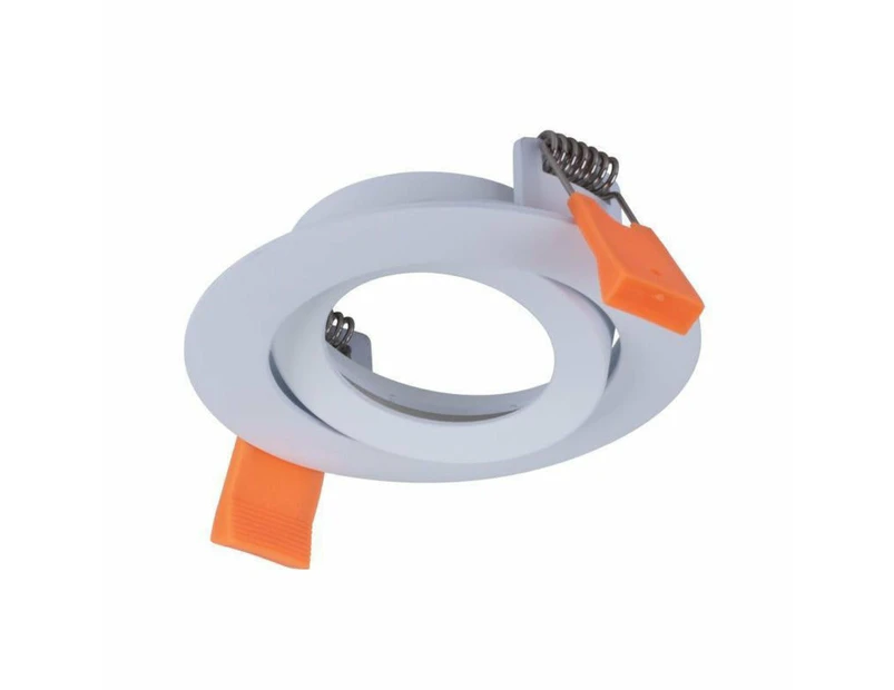 Domus CELL-T75 - Mini Tiltable T75 Downlight Frame To Suit CELL Downlight Module Series - White