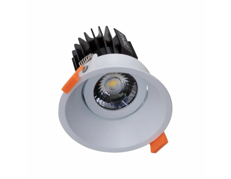 Domus CELL-17-DT90 - 17W LED Dimmable DT90 Tiltable Deepset Downlight - 5000K - White