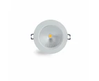 Atom AT9012 - 12W LED Dimmable Round Deep Face Downlight IP44 - 3000K/4000K - 3000K