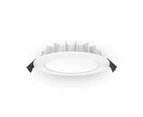 Atom AT9027 - 10W LED Tri-Colour Dimmable Dimmable Round Flat Face Downlight - 3000K