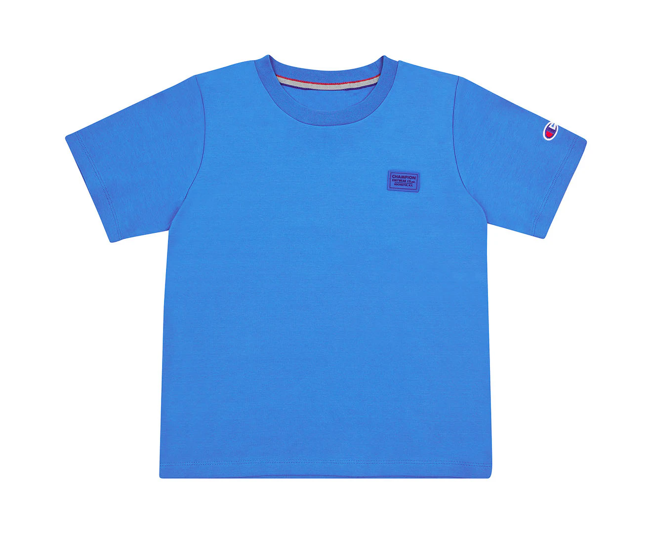 Champion Youth Rochester Base Tee / T-Shirt / Tshirt - Blue Jay