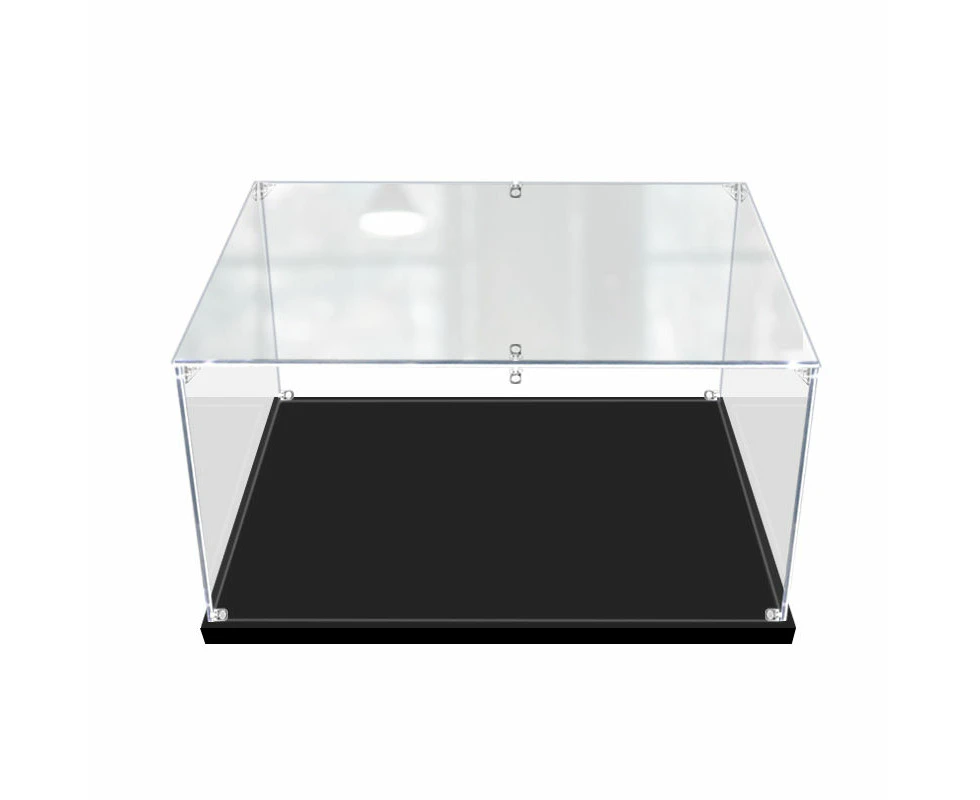 Acrylic Display Case for LEGO 80103 Creator Seasonal Chinese Dragon Boat Race Figure Storage Box Dust Proof Glue Free