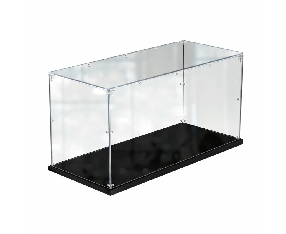 Acrylic Display Case for LEGO 42082 TECHNIC Rough Terrain Crane Figure Storage Box Dust Proof Glue Free