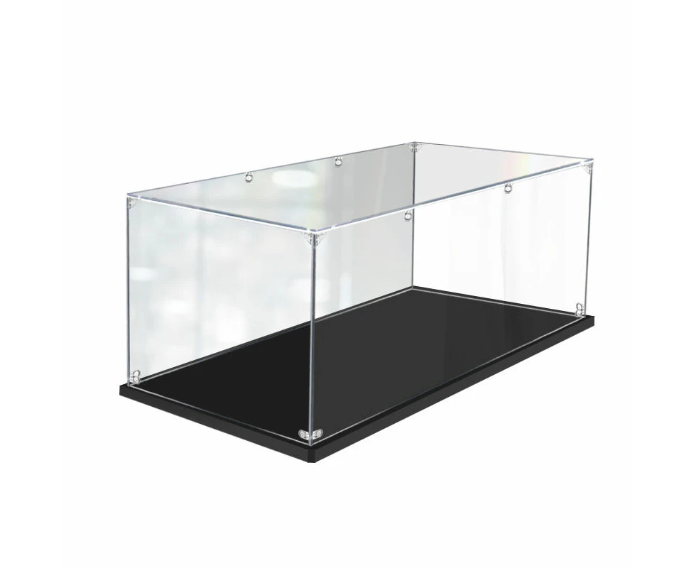 Acrylic Display Case for LEGO 76042 Marvel Avengers The Shield Helicarrier Figure Storage Box Dust Proof Glue Free