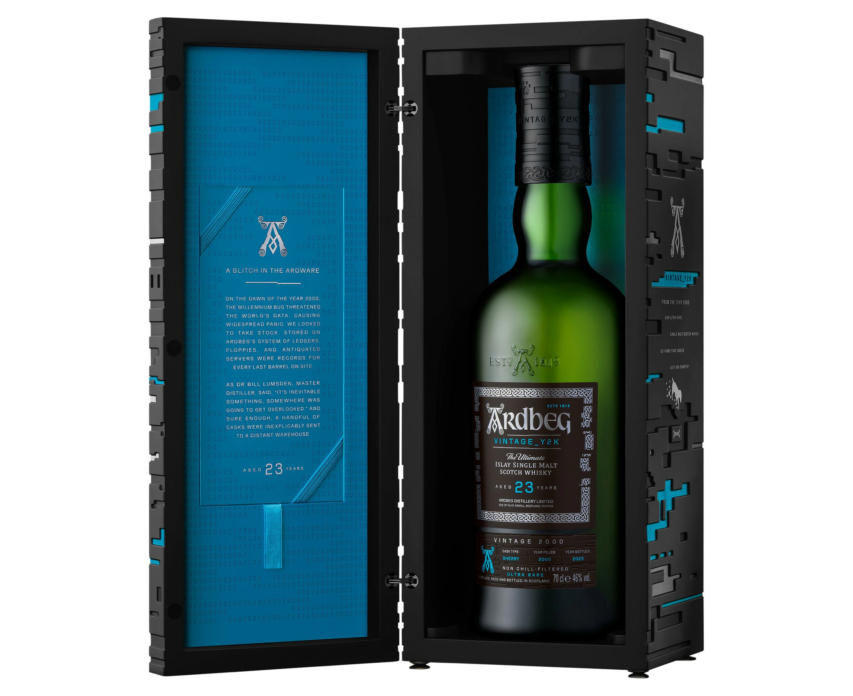 Ardbeg 23 Year Old Vintage Y2K Limited Release Single Malt Scotch Whisky 700ml