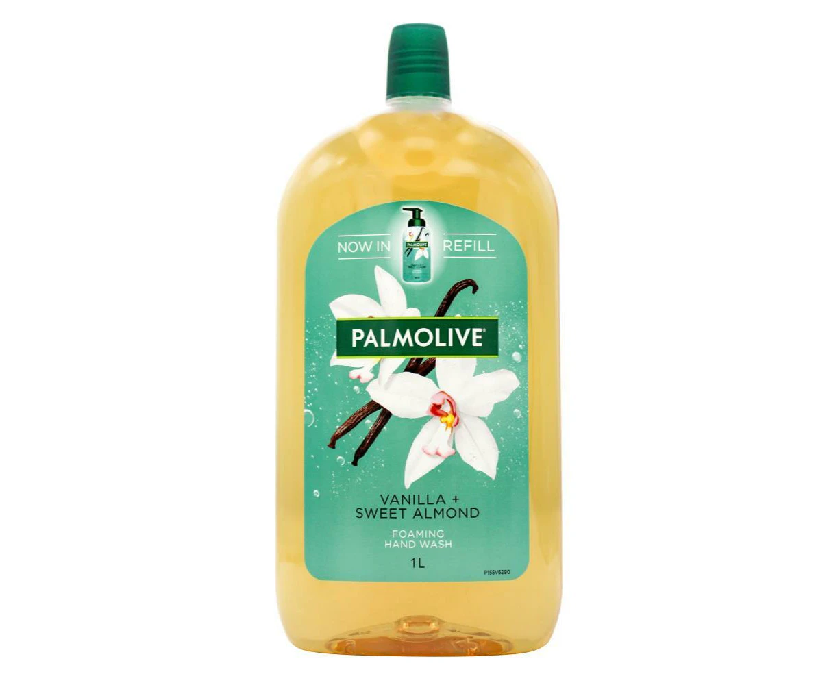 Palmolive Foaming Hand Wash Refill Vanilla & Sweet Almond 1L